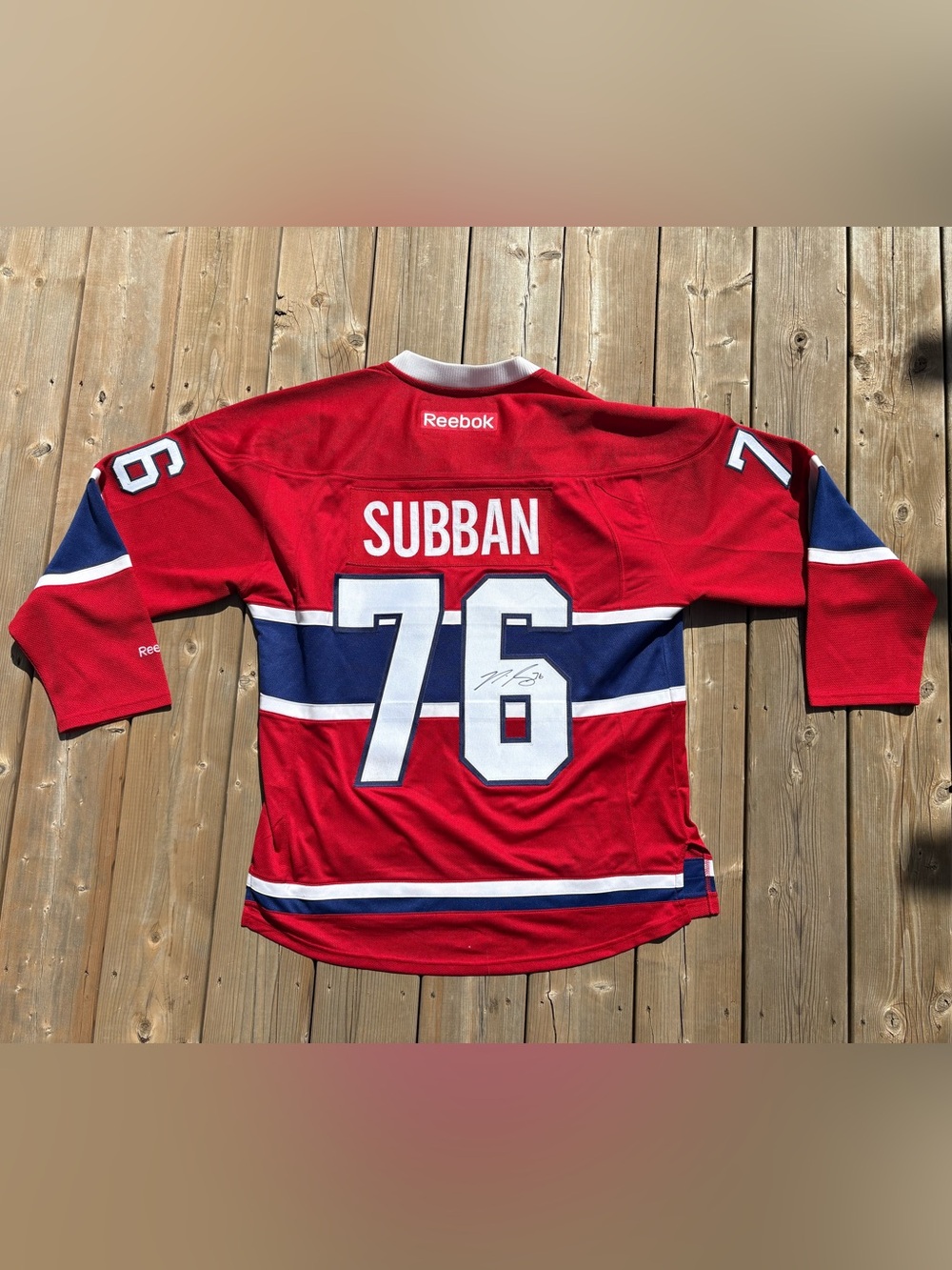 SIGNED P.K. Subban Jersey